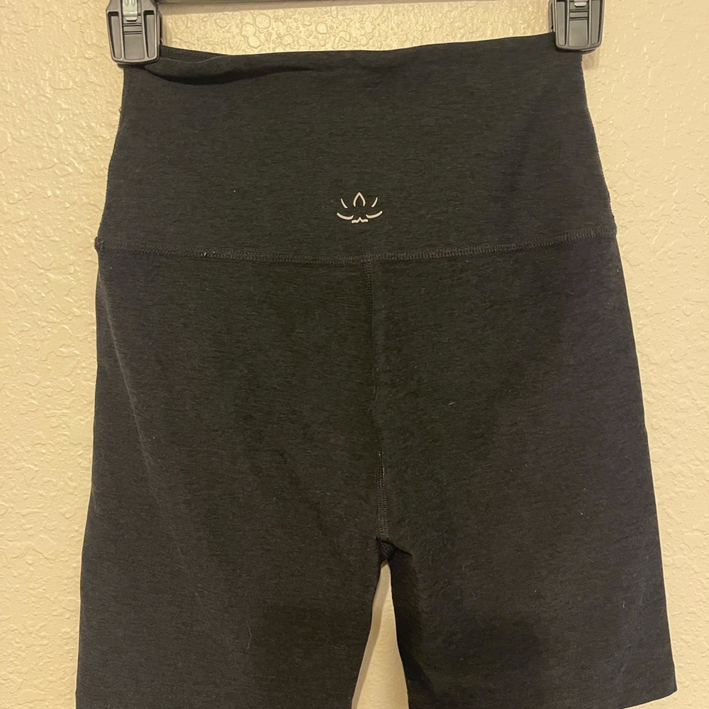 Beyond Yoga Black High Waisted Bike Shorts